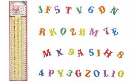 Alphabet & Numbers Tappits Carnival for cake decorations