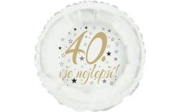 40. narozeniny balónek kruh