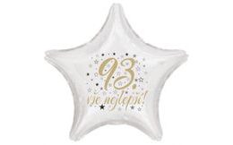 93. narozeniny balónek hvězda
