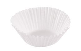 Baking cases for muffins self-supporting - white 50 pc.