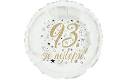 93. narozeniny balónek kruh