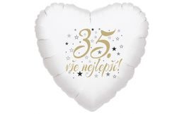 35. narozeniny balónek srdce