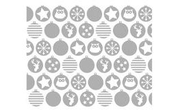Balící papír - vánoční motivy - role 200x70 cm - mix č.6