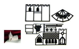 Patchwork vytlačovač - vyšívací plátýnko ( Kanava) Embroidery Grid Embosser
