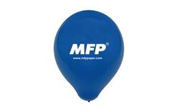 balónek reklamní 23cm modrý standard 8000171