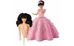 Set mini zapichovací panenky Barbie - 4 panenky na dorty