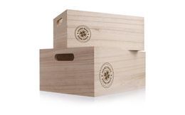 HOME MADE wood box 26x16x11 cm
