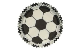 Baking Cups - Football - pack 48 pcs