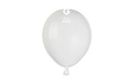 Latex Balloon MINI - 13 cm - Pastel White, 1 pc