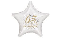65. narozeniny balónek hvězda