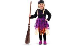 Dětský kostým čarodějnice - Halloween (S)