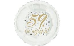 59. narozeniny balónek kruh