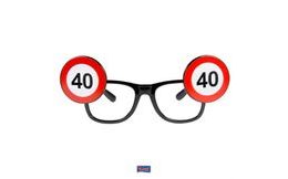 Brýle dopravní značka 40