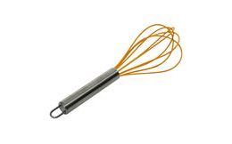 Stainless steel/silicone whisk