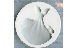 Silicone Mould - Baby in Scarf