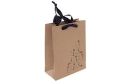 Gift bag 26x32,5 cm NATURE