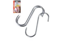 Stainless steel smokehouse hook 3 pcs - 11,5 x 8,4 cm