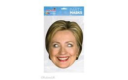 Hilary Clinton - maska celebrit