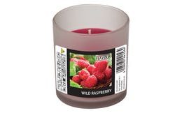 Vonná svíčka Wild Raspberry v matném skle Indro Vino