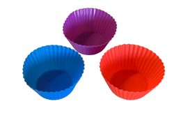 Silicone muffin baskets - 6 pcs