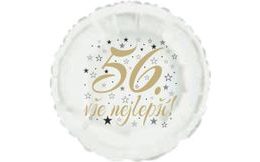56. narozeniny balónek kruh