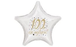 100. narozeniny balónek hvězda