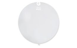 80 cm latex balloon - white 1 pc