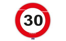 Confetti for table XL Traffic sign 30