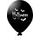 Halloween balónek černý