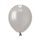 Balónek latexový MINI - 13 cm – Metalický stříbrný, 1 KS