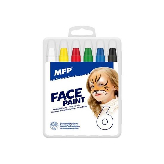 Face paints - 6 pcs