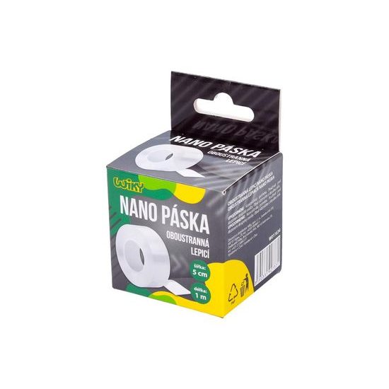 Double-sided adhesive tape nano 1 m x 5 cm