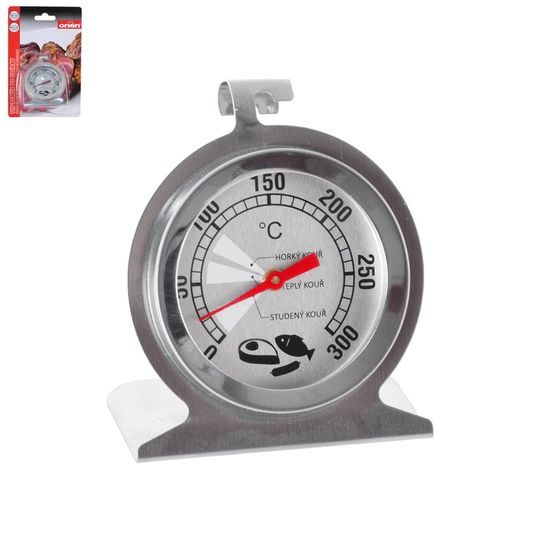 Stainless steel thermometer for smokehouse up to 300 °C