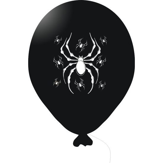 Balónek pavouk černý
