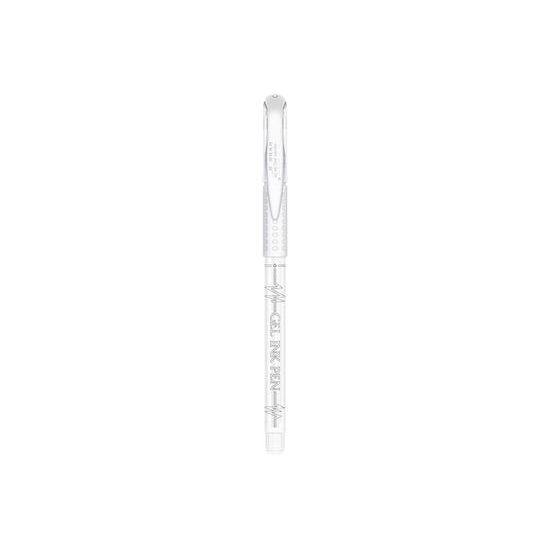 gelové pero kus - white, bílá 6001139