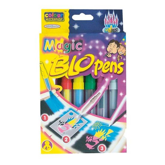 Stencils for blowing markers set G 8pcs