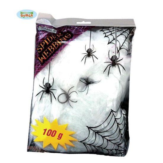 Pavučina bíla 100g - Halloween