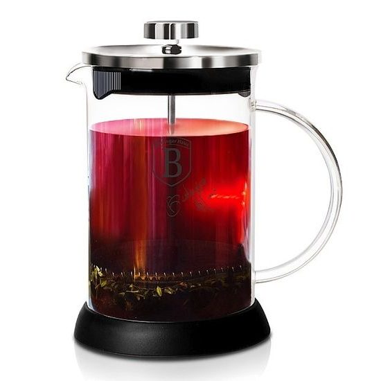 Konvička na čaj a kávu french press 600 ml BERLINGERHAUS BH-6302