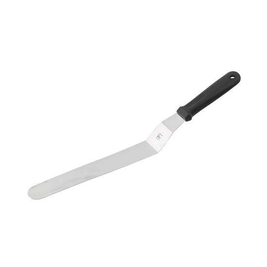 Cukrářský nůž (stěrka) roztírací zahnutý 38 cm