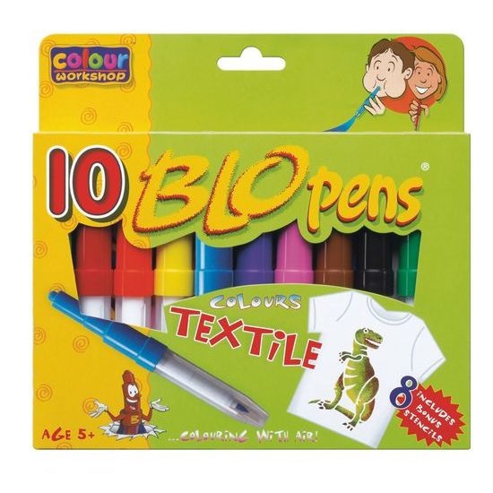 Blowing markers 10pcs Textile