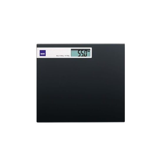 Váha osobní digitální skleněná černá do 150kg GRAPHITO