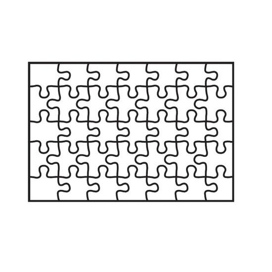 Patchwork vytlačovač Puzzle