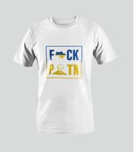 T-shirt FUCK PUTIN blanc
