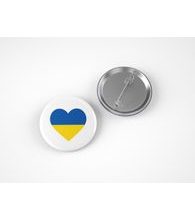 Badge UKRANIAN HEART