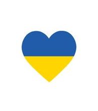 Sticker UKRAINIAN HEART