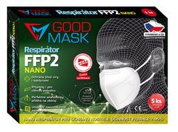 Nanorespirator FFP2 GOOD MASK GM2 NANO - 5 pcs
