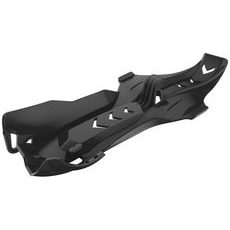 SKID PLATE POLISPORT PERFORMANCE 8469000001 WITH LINK PROTECTOR CRNI