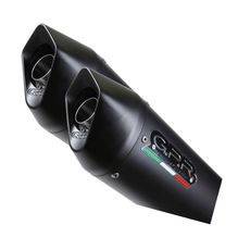 DUAL BOLT-ON SILENCER GPR FURORE KTM.11.FUNE MATTE BLACK INCLUDING REMOVABLE DB KILLERS