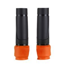 UPPER FORK PROTECTORS POLISPORT 8488000002 WITH CLAMP BLACK / ORANGE