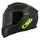 Full face helmet CASSIDA Integral GT 2.1 Flash matt black/ fluo yellow/ dark grey M